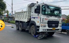 Video: Vượt xe ben, người đàn ông đi xe máy bị cán tử vong tại Đồng Tháp