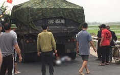Video quay khoảnh khắc vụ tai nạn khiến 2 cô trò tử vong thương tâm tại Nam Định xảy ra