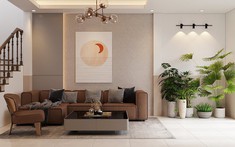 Nhà phố 3 tầng 50m2 hút mọi ánh nhìn