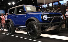 Ford Bronco 2021 mã VIN 001 được bán đấu giá trên 1 triệu đô