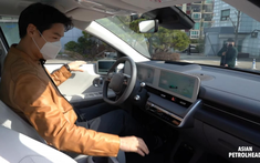 Trải nghiệm tận tay nội thất công nghệ của crossover điện Hyundai Ioniq 5 2021