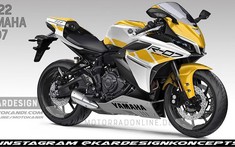 Sportbike Yamaha R7 lộ diện, trang bị động cơ xylanh đôi