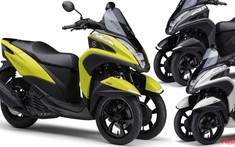 Tay ga ba bánh đường phố Yamaha Tricity 125 ra mắt phiên bản mới cùng bộ màu nổi bật