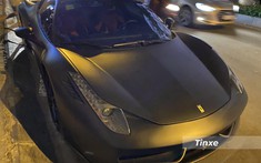 Siêu xe Ferrari 458 Italia "Batman" của người yêu xe tại Sài thành