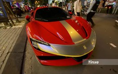 Cận cảnh siêu xe Ferrari SF90 Stradale với bộ tem mang phong cách Assetto Fiorano