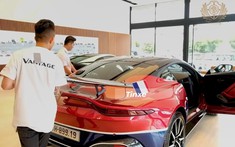 Aston Martin V8 Vantage của Minh "Nhựa" mang biển số đẹp khiến nhiều người ước ao
