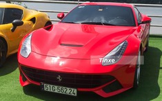 Vẻ đẹp siêu xe F12 Berlinetta của người nắm giữ bộ sưu tập xe Ferrari lớn nhất Việt Nam
