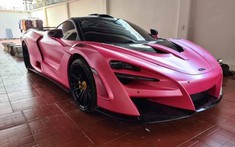 Sau nửa tháng Bắc tiến, siêu xe McLaren 720S độ N-Largo của chủ vườn lan đột biến Bình Dương quay vào Nam
