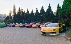Mới ra biển số, Ferrari SF90 Stradale cùng Ferrari F8 Tributo họp mặt đoàn siêu xe hàng trăm tỷ đồng phượt lên Đà Lạt