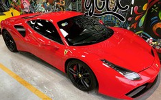 Ferrari 488 GTB biển siêu khủng từng của Tuấn Hưng vào Sài thành