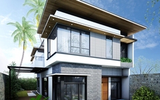 Tổng hợp các mẫu biệt thự đẹp, sang trọng được nhiều gia đình lựa chọn