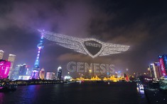 Genesis sử dụng 3.281 máy bay drone để tạo nên màn trình diễn phá Kỷ lục Guinness Thế giới