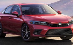 Honda Civic 2022 lộ diện qua hình ảnh chính thức đầu tiên do hãng tung ra