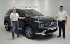 Hyundai Santa Fe 2021 ra mắt Indonesia khiến người Việt "sốt xình xịch"