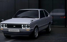 Hyundai Pony 1975 được phục chế thành xe điện, nội thất cực chất kèm hệ thống đèn pixel độc đáo