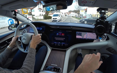 Lái thử xe điện hạng sang Mercedes-Benz EQS 2022 - Lái hay, yên tĩnh và công nghệ vượt trội S-Class