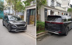 Kia Carnival 2021 mới xuất hiện tại Việt Nam là xe phục vụ đại sứ quán?
