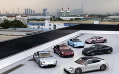 Xe ô tô điện Porsche Taycan bắt đầu được bàn giao tới tay khách hàng Việt