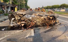 Video vụ tai nạn này cho thấy xe sang Porsche Panamera an toàn và "đáng đồng tiền" thế nào