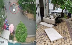 Video quay khoảnh khắc nữ tài xế lái ô tô Hyundai i30 CW gây tai nạn liên hoàn tại thành phố Thủ Đức