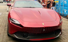 Ferrari Roma tiếp tục về nước với màu sơn đỏ đậm khiến không ít người mê mệt