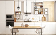 Kệ mở - trông thì thời thượng nhưng lại là nỗi ác mộng với người ưa gọn gàng