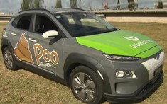 Chuyện lạ: Chiếc xe điện Hyundai Kona Electric này đang dùng "phân" để hoạt động