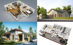 Thiết kế nhà đẹp 1 tầng và những lưu ý quan trọng