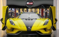 Ngắm siêu xe triệu đô Koenigsegg Regera ở đại lý bán McLaren Senna cho Hoàng Kim Khánh