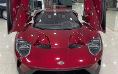 Siêu xe Ford GT mới về Việt Nam đẹp sắc sảo khi được "tung cánh", giá bán vẫn là nhiều điều bí ẩn