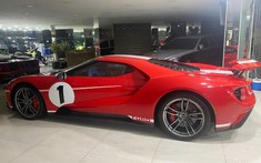 Lộ ảnh siêu xe Ford GT '67 Heritage Edition độc nhất Việt Nam đã được mang về "chuồng"
