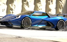 Estrema Fulminea - Hypercar điện đến từ Ý, mạnh 2.040 mã lực với công nghệ cụm pin "hybrid"