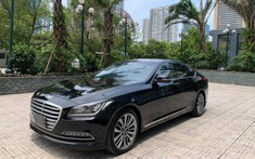 Xe sang Hàn Genesis G80 model 2017 hàng hiếm tại Việt Nam rao bán gần 1,3 tỷ đồng