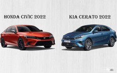 So sánh xe Honda Civic 2022 và Kia Cerato 2022 trước ngày về Việt Nam: Đều thay đổi với diện mạo mới