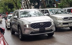 Tóm gọn Hyundai Santa Fe 2021 bản xe chở tiền lăn bánh tại Hà Nội