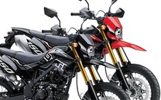 Kawasaki D-tracker 150 2021 hấp dẫn hơn trong màu áo mới