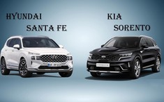 So sánh xe Kia Sorento 2021 và Hyundai Santa Fe 2021: "Hai anh em" có khác nhau?