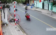 Vụ 2 học sinh đi xe đạp điện bị người ngồi trên xe máy đạp ngã tại Bình Dương: nguyên nhân được hé lộ