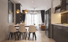 Căn hộ 53m2 nhẹ nhàng, tinh tế của đôi vợ chồng trẻ