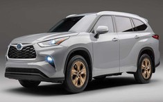 Toyota Highlander 2022 Bronze Edition bản vàng đồng siêu ngầu