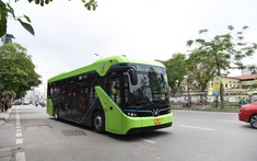 VinBus bắt đầu chạy thử nghiệm xe buýt điện tại 3 tuyến nội đô Hà Nội