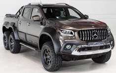 Ngắm chiếc bán tải Mercedes X-Class 6x6 độc nhất kèm trang bị chuyên dụng off-road