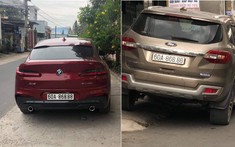 CSGT xác minh vụ hai xe BMW X4 và Ford Everest trùng biển số đẹp 60A-868.88 tại Đồng Nai