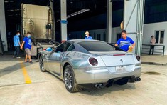 Ferrari 599 GTB bí ẩn nhất Việt Nam đã lộ diện với bộ áo crôm cá tính, xe định cư ở Hải Phòng