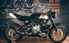 Sững sờ với Langen Two Stroke - Xe Cafe Racer 2 thì mạ vàng trị giá bạc tỷ