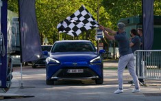 Toyota Mirai phá kỷ lục thế giới với thành tích đi 1.003 km trong một lần nạp đầy nhiên liệu hydro