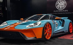 Đại gia Philippines sở hữu siêu xe Ford GT Heritage Edition với màu sơn Gulf huyền thoại