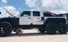 "Khủng long" Apocalypse HellFire 6x6 về Campuchia, bản độ xe Jeep dành cho giới siêu giàu