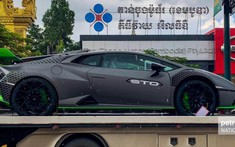 Lamborghini Huracan STO đầu tiên đến Campuchia với diện mạo lạ mắt khiến nhiều người tò mò