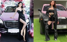 Tậu xe siêu sang khác nhau nhưng Lily Chen và Ngọc Trinh lại đụng hàng chi tiết này, kẻ đến sau nhanh chóng "dập lửa"